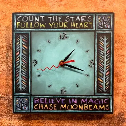 Believe in Magic Square Clock Believe in Magic Square Clock