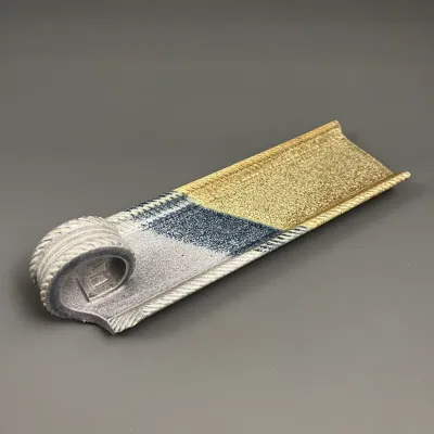 Butter Dish - Olive/Blue Butter Dish - Olive/Blue