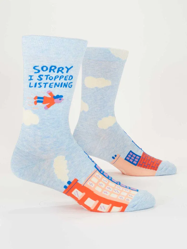 I Stopped Listening Men&#39;s Socks