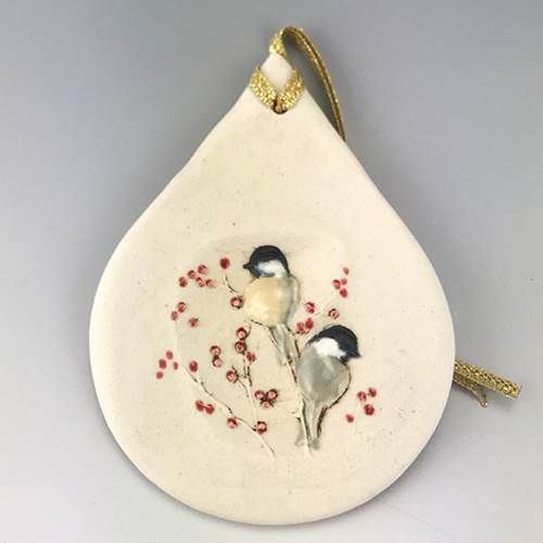 Ornament - Chickadees CHRISTMAS MERCH NO RETURN