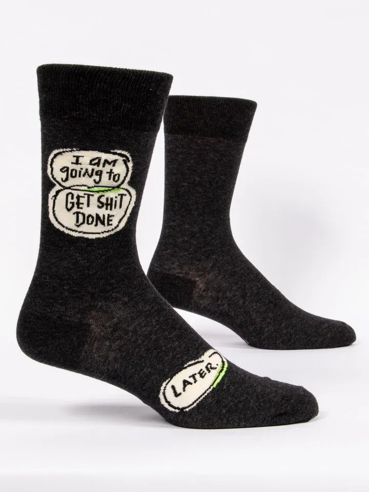 Get Shit Done Men&#39;s Socks
