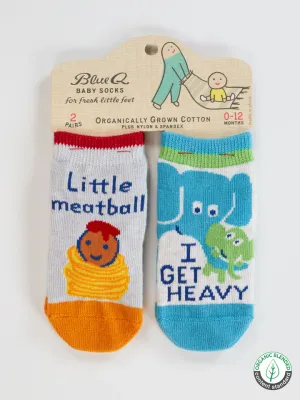 Meatball/Heavy Baby Socks