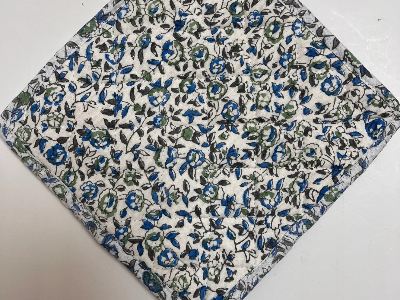 Oven Potholder Cornwall Blue/Grey