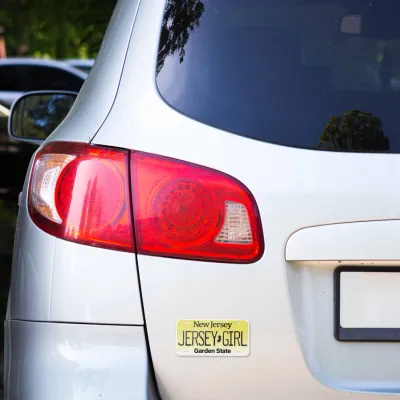 Jersey Girl Car Magnet - Flexible NJ Fridge Magnet - Magnet Only
