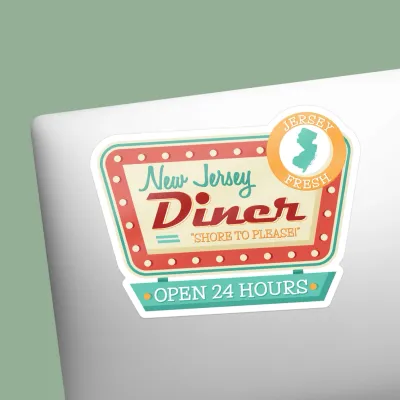 New Jersey Diner Sticker