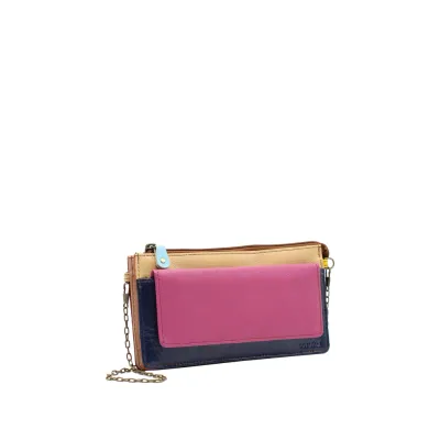 047037L TARGA LEATHER WALLET WITH CHAIN 047037L TARGA LEATHER WALLET WITH CHAIN