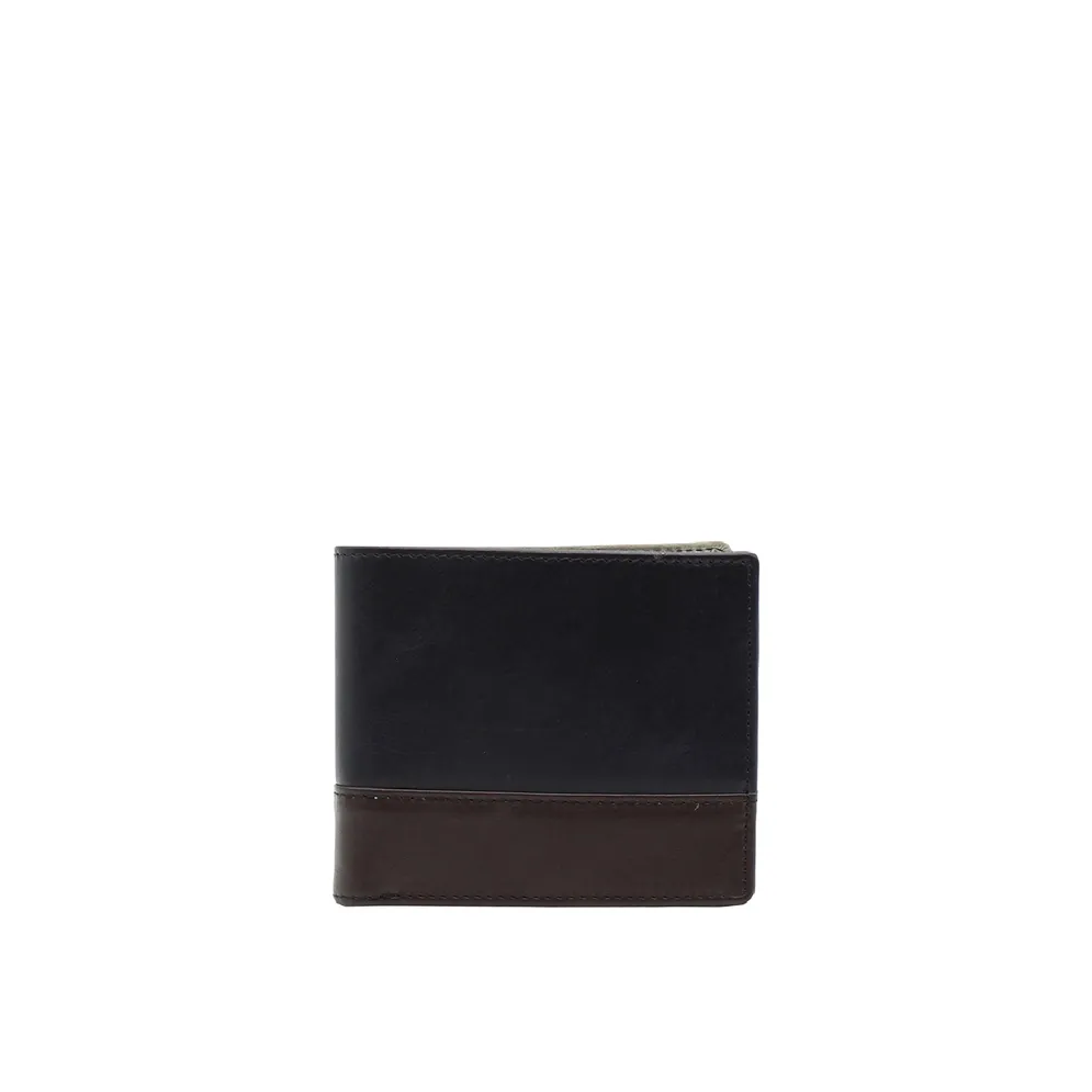 230001L ENZO Plain leather wallet