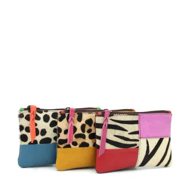 047923P ZAHRA print leather purse 047923P ZAHRA print leather purse