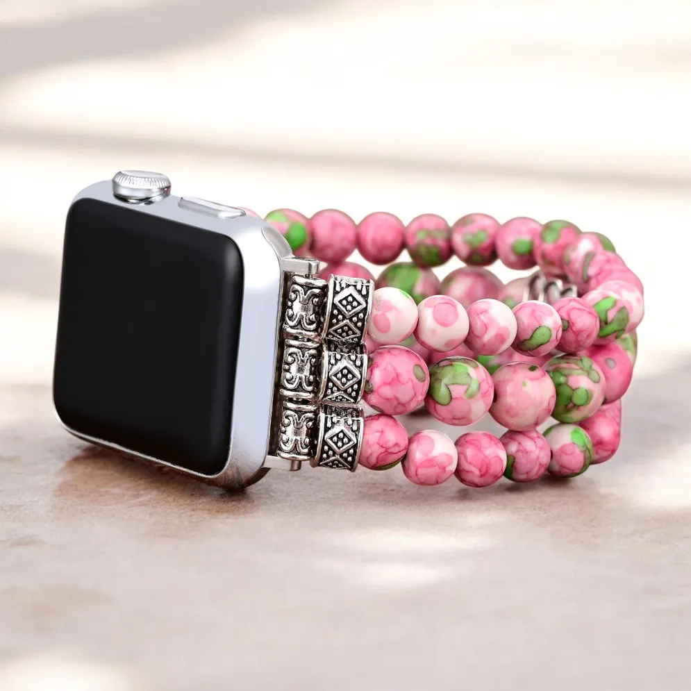 Eternal Love Stretch Apple Watch Band - Small - 5.75-6.25 inches and stretchable