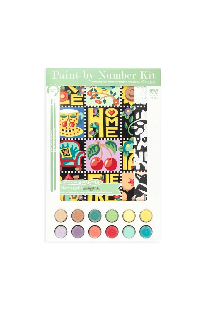 Mary&#39;s Quilt Mary Engelbreit Paint-by-Number Kit 