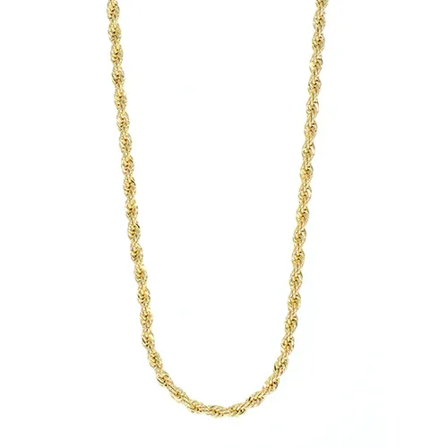 20" Thin Yellow Rope Chain