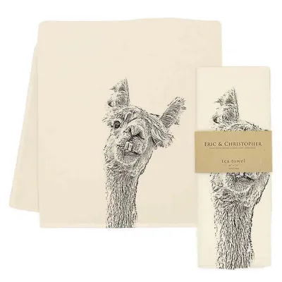 Alpaca Tea Towel