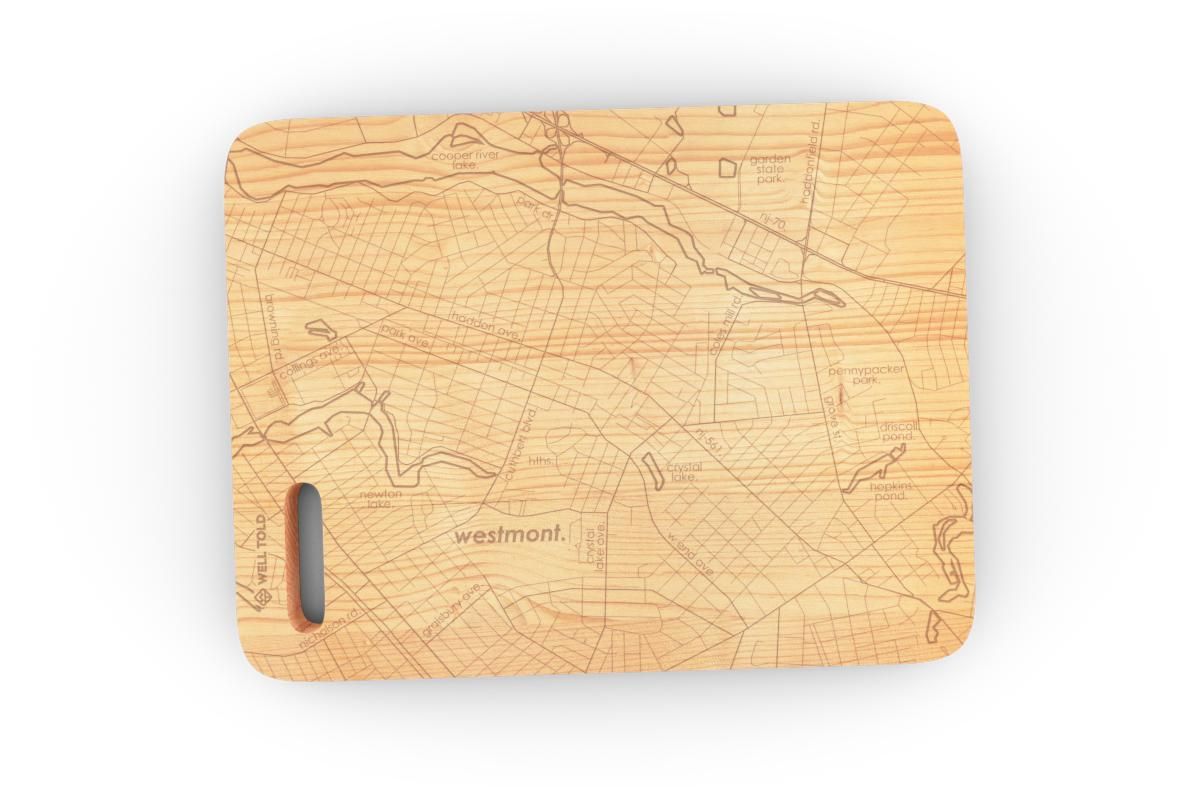 Westmont 6&quot;x 8&quot; Maple Bar Prep &amp; Cutting Board