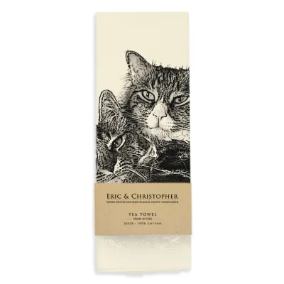 Cuddle Cats Tea Towel