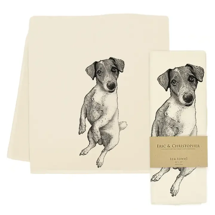 Jack Russell Tea Towel