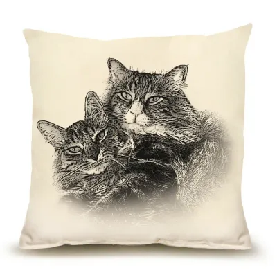 Cuddle Cats Medium Pillow