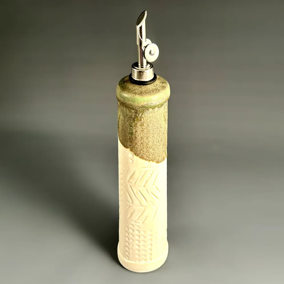 Oil Cruet - White Straight Oil Cruet - White Straight