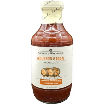 Gourmet Warehouse Bourbon Barrel BBQ Sauce