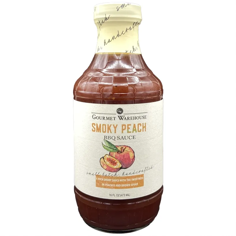 Gourmet Warehouse Smoky Peach BBQ sauce