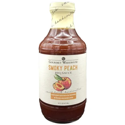Gourmet Warehouse Smoky Peach BBQ sauce