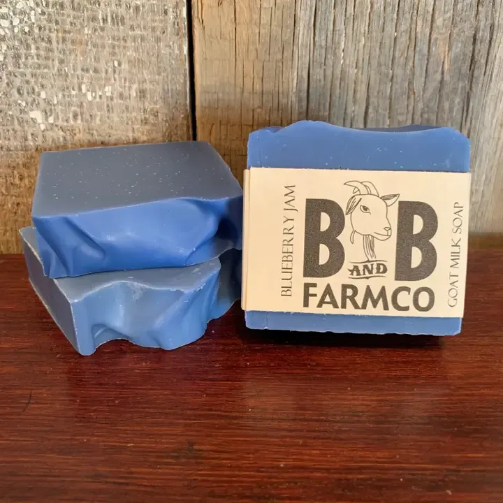 Blueberry Jam Goat Milk Soap