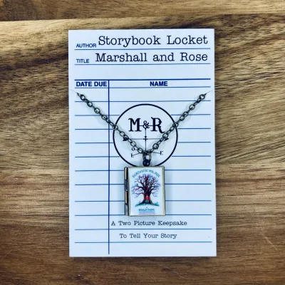 Fantastic Mr. Fox Book Locket - Bronze