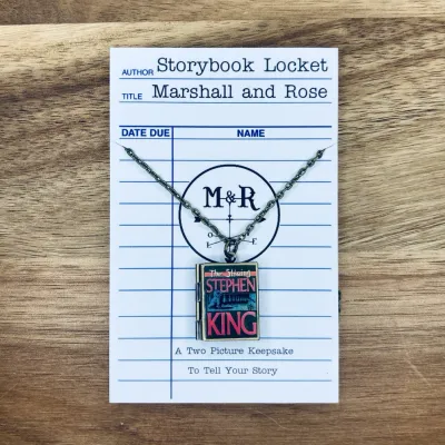 The Shining Book Locket - Bronze