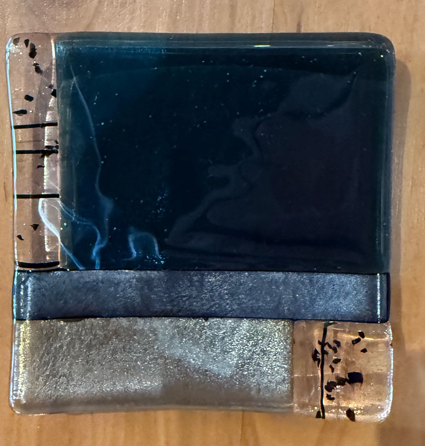 4&quot; Sushi Plate Blue Steel