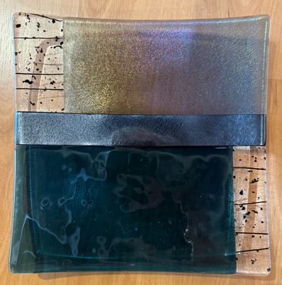 6&quot; Sushi Plate Blue Steel