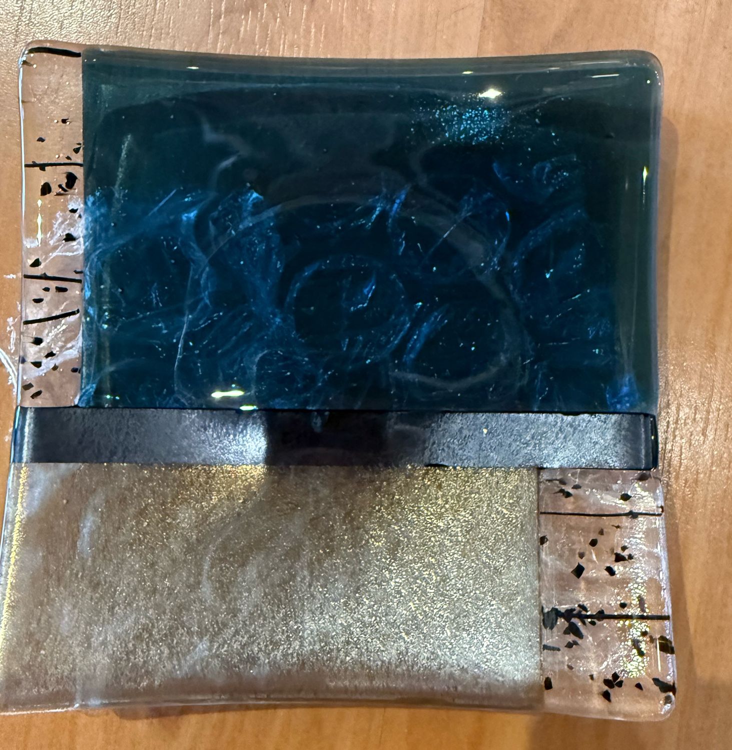 8&quot; Sushi Plate Blue Steel