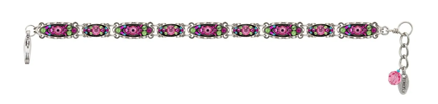 3143-ROSE Sparkle Thin Bracelet