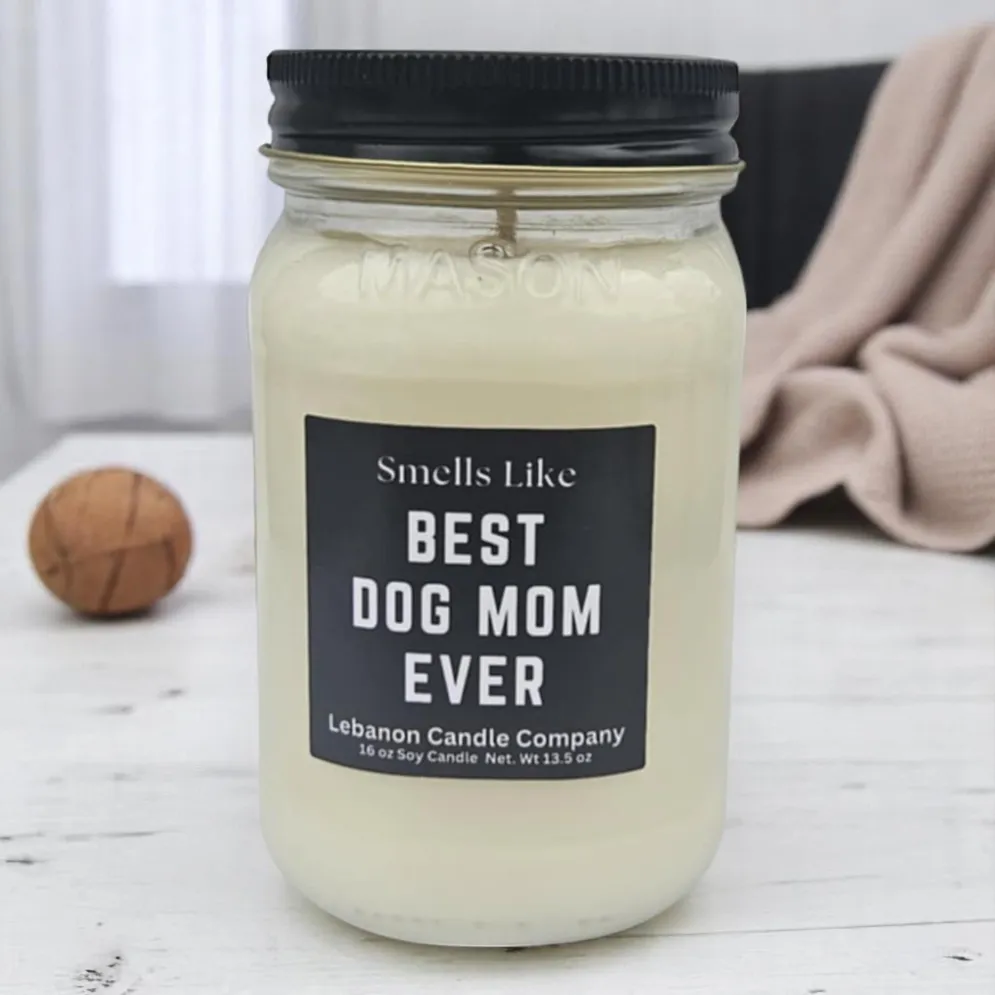 Dog Mom Candle