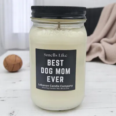 Dog Mom Candle