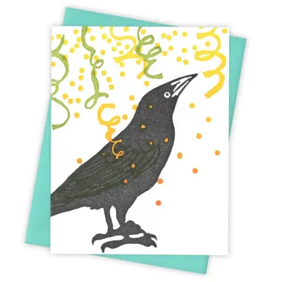 Confetti Grackle Card
