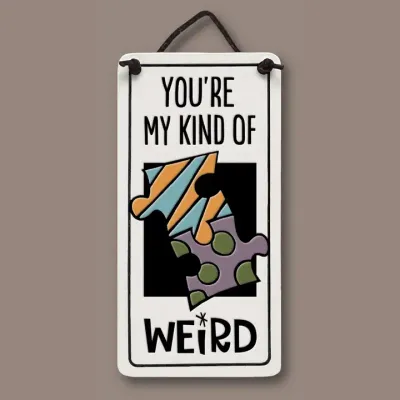 490 - My Kind of Weird mini tag