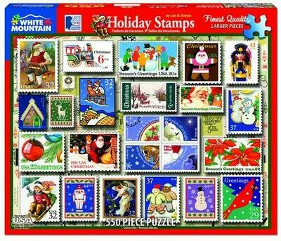 Holiday stamps puzzle