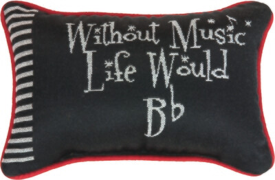 TAKE NOTE pillow