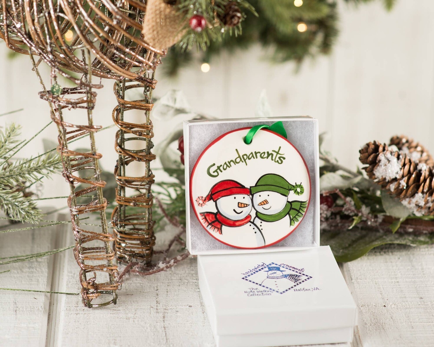 Grandparents ornament HOLIDAY NO RETURN