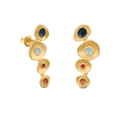 311393G FAVORITA COLORS medium ear gold
