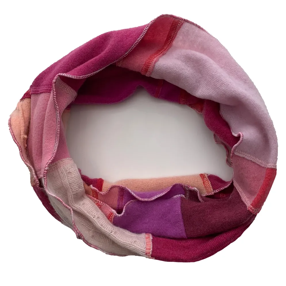 Reds /  96” Circumference Cashmere Infinity Scarf
