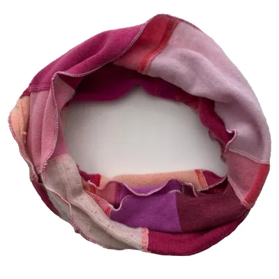 Reds /  96” Circumference Cashmere Infinity Scarf