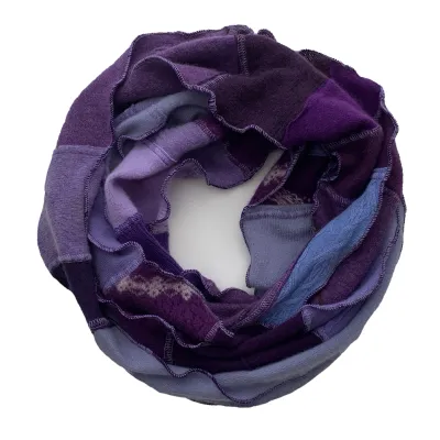 Purples /  96” Circumference Cashmere Infinity Scarf
