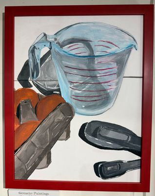 Cheaper Than Therapy 11x14 Gouache