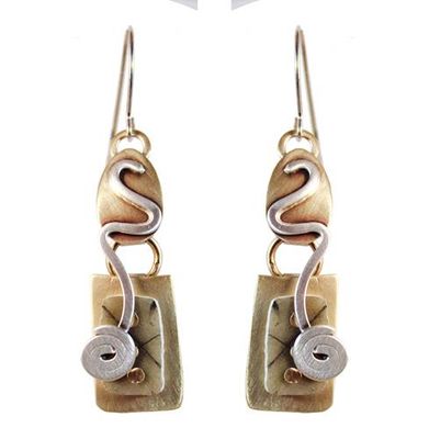 E3773 Imprints brass, sterling