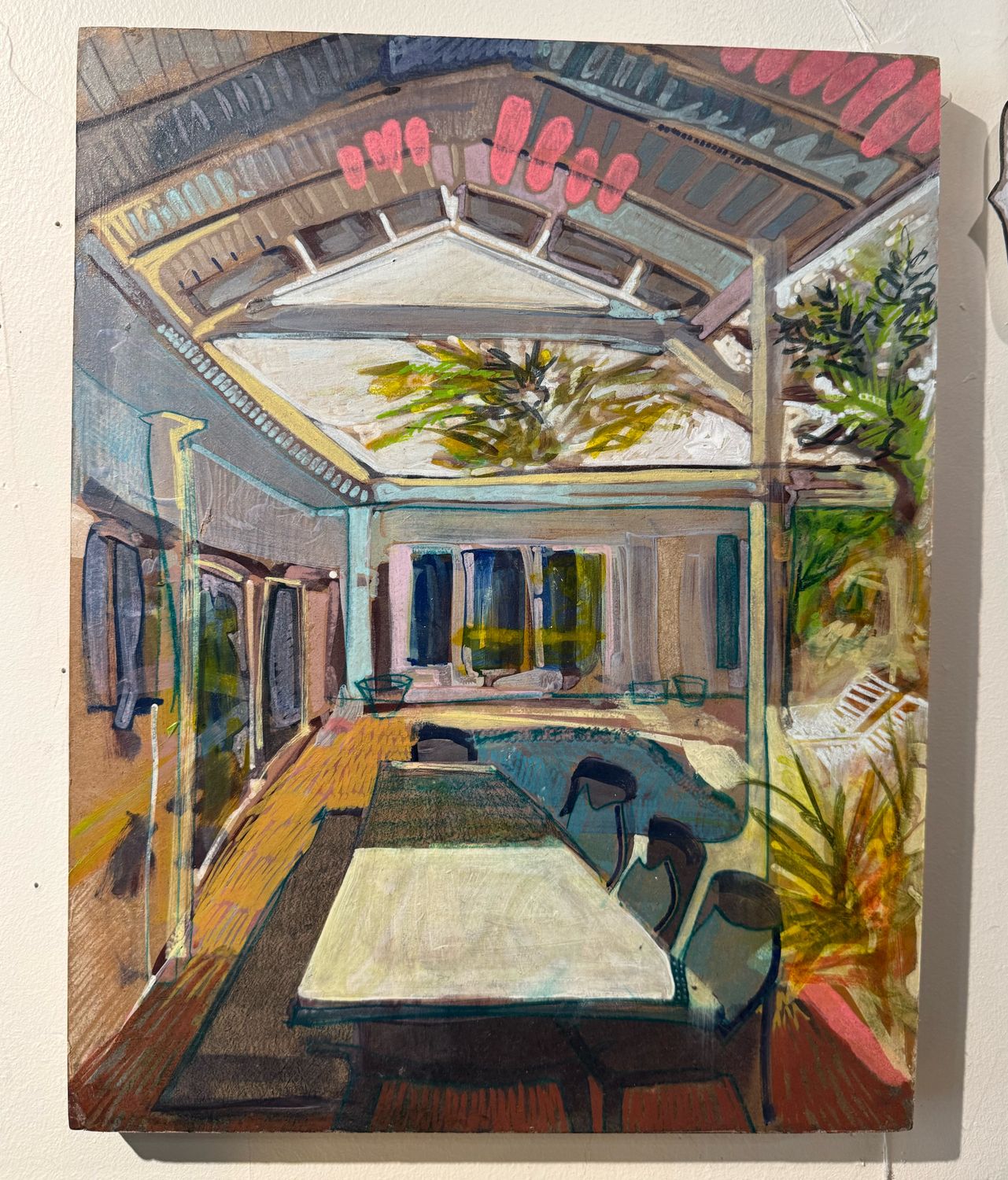 Key West No.201 11x14 Watercolor And Acrylic On Panel