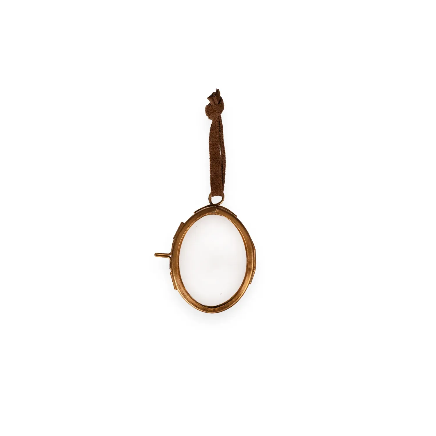 Brass Frame 1.5" X 2" Oval