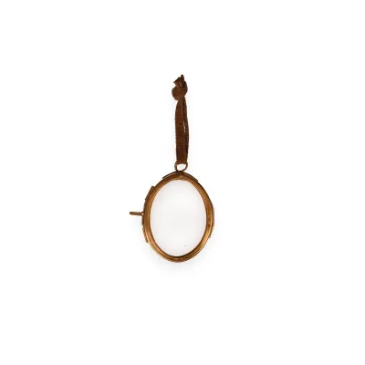 Brass Frame 1.5" X 2" Oval