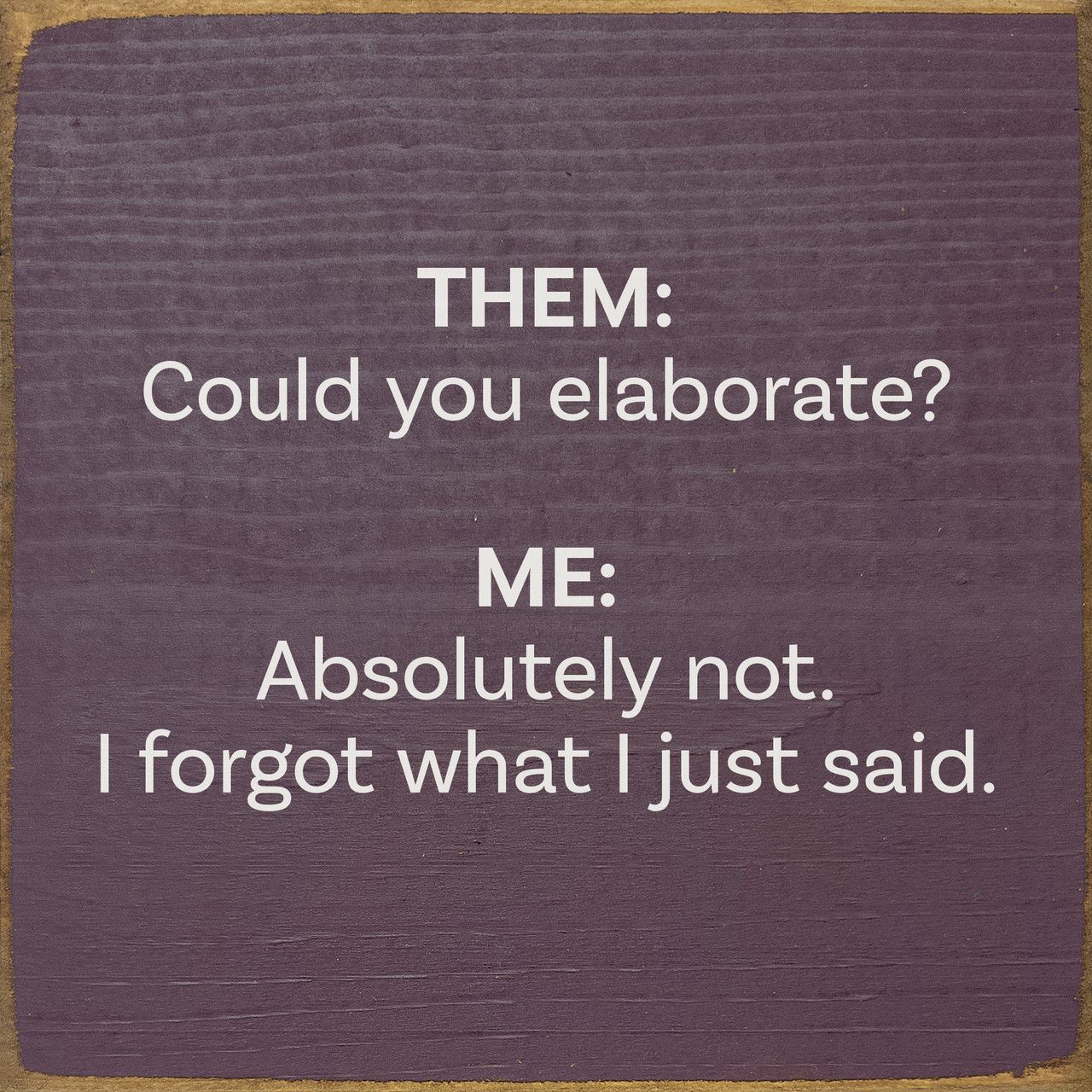 Could You Elaborate Elderberry/white