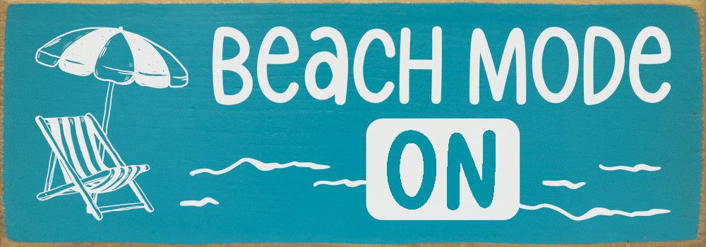 Beach Mode On Old Williamsburg Blue