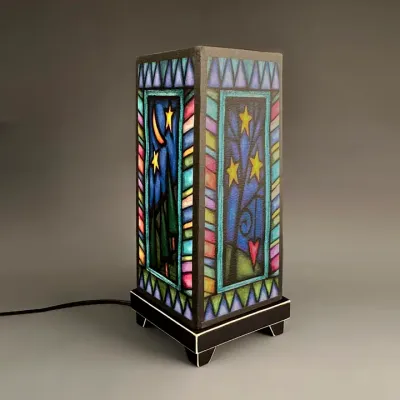 ML68 - Night Sky W/Border Mood Lamp